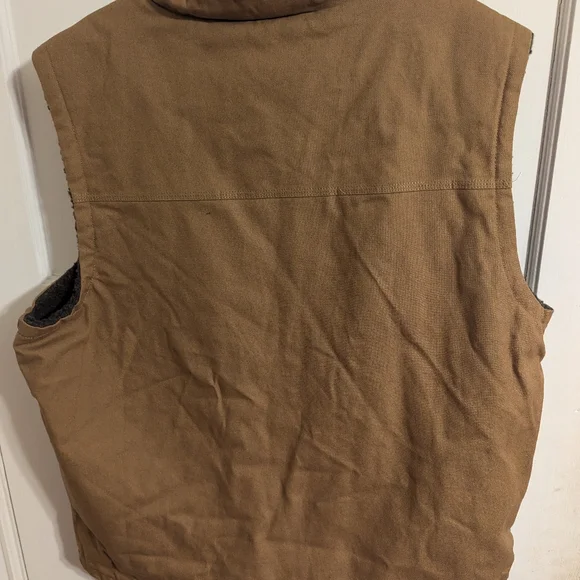 Steelton workwear Sherpa lined canvas vest size XL - Picture 4 of 11